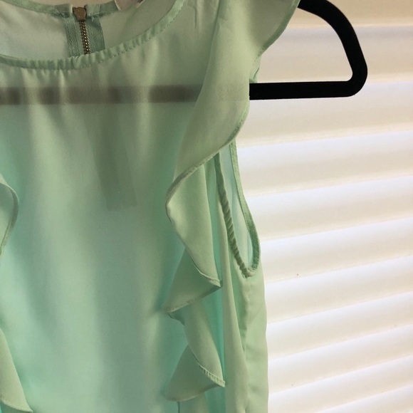 Mint Green Ardenes Tee Shirt - Picture 4 of 5